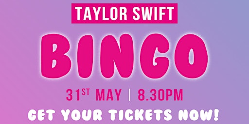 Imagem principal do evento Taylor Swift Drag Bingo