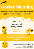 Dogs Trust Ballymena Monthly Coffee Morning primary image