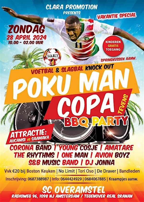 Poku Man Copa BBQ Party