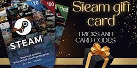 {{SAFE}} STEAM FREE GIFT CARD CODES GENERATOR NO HUMAN SURVEY!!