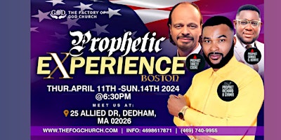 Imagen principal de Boston Prophetic Experience