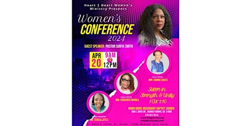 Primaire afbeelding van Sisters in Strength & Unity Women's Conference