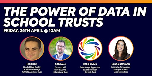 Imagem principal do evento The Power of Data in School Trusts