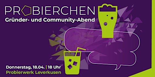 Probierchen - Gründungs- und Community-Abend  primärbild