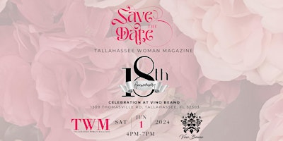 Primaire afbeelding van Tallahassee Woman Magazine 18th Anniversary