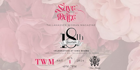 Tallahassee Woman Magazine 18th Anniversary