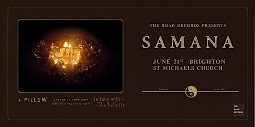 Imagem principal do evento SAMANA 'In Tune With The Infinite' Tour