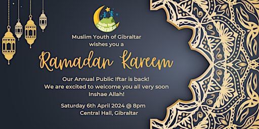 Imagem principal do evento Ramadan Public Iftar 2024