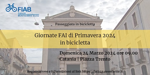 Giornate FAI di Primavera 2024 in bicicletta primary image