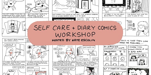 Primaire afbeelding van Self Care an Diary Comics workshop