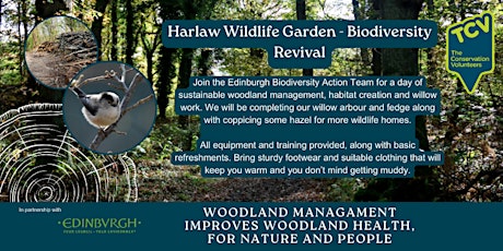 Harlaw Wildlife Garden - Willow weaving and habitat creation primary image