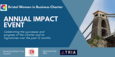 Imagem principal do evento Bristol Women in Business Charter: Annual Impact Report Event