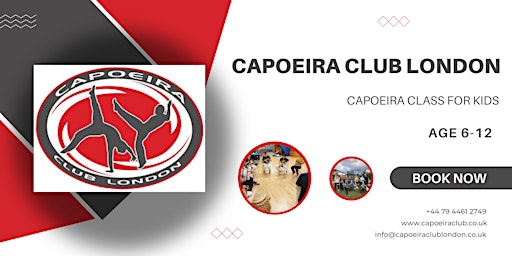 Capoeira Class for Kids primary image