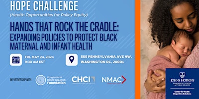 Hauptbild für HOPE CHALLENGE - Protecting Black Maternal and Infant Health
