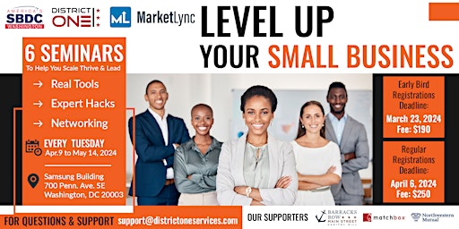 Primaire afbeelding van Level Up Your Small Business