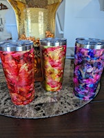 Primaire afbeelding van Art Ink and Drink  Workshop " Kaleidoscope Tumblers" at Two Blokes Brewing