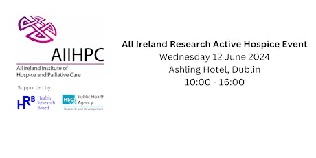 AIIHPC All Ireland Research Active Hospice Event