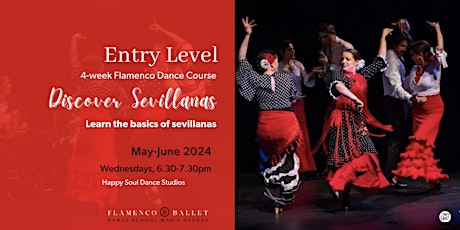 Immagine principale di Absolute Beginner Flamenco Dance Course - Learn Sevillanas 