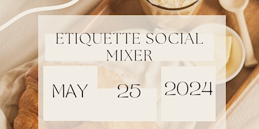 Imagem principal do evento Social Etiquette Mixer