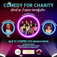Primaire afbeelding van Comedy for Charity: Stand Up and Improv Comedy Show in Atlanta