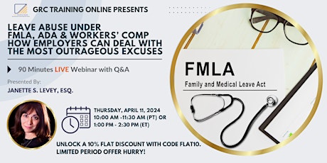 Leave Abuse under FMLA, ADA and Workers’ Compensation