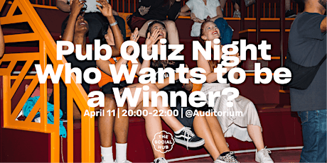 Pub Quiz Night: Who Wants to be a Winner?