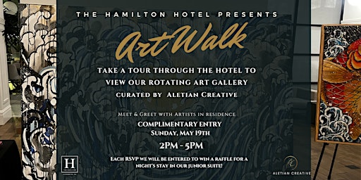 Imagem principal do evento Hamilton Hotel Alpharetta presents Art Walk