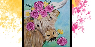 Image principale de Hopewell Moose - Highland Cow Paint Party