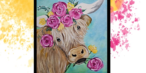 Hopewell Moose - Highland Cow Paint Party  primärbild