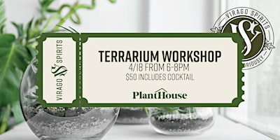 Imagem principal do evento Terrarium Workshop with Planthouse