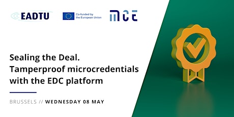 Sealing the Deal. Tamperproof microcredentials with the EDC platform
