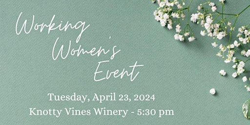 Working Women's Event primary image