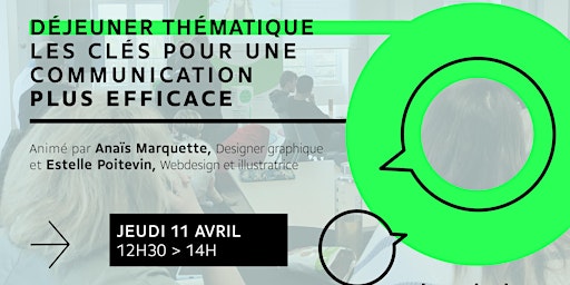 Primaire afbeelding van DÉJEUNER THÉMATIQUE : Les clés pour une communication plus efficace