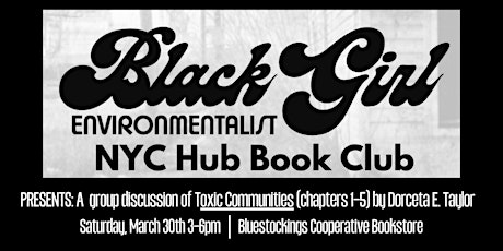 Black Girl Environmentalists - Book Club Presents