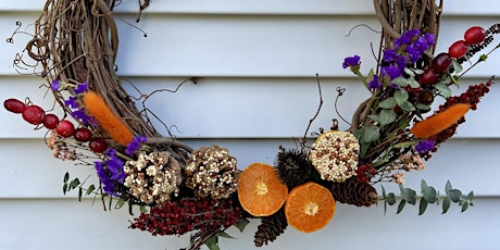 Spring Bird Feeder Wreath