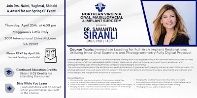 Primaire afbeelding van Northern Virginia Oral, Maxillofacial & Implant Surgery: CE Event