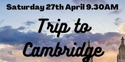 Trip to Cambridge. Walking and  punting  tour. UEIC students only primary image