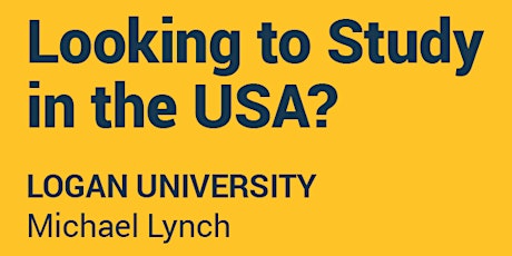 Logan University Webinar: Study in the United States