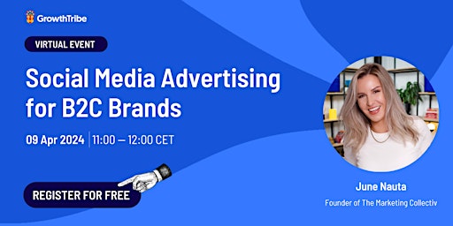 Primaire afbeelding van Social Media Advertising for B2C Brands