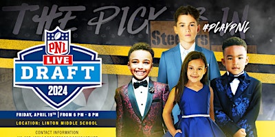 Pittsburgh NFL League Live Flag Football Player Draft primary image