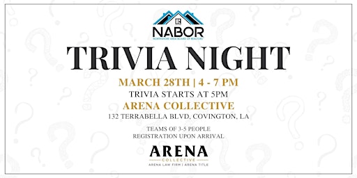 Image principale de NABOR TRIVIA NIGHT