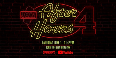 Imagem principal do evento JCW Presents "After Hours 4"