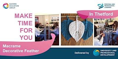 Macrame Workshop - Create your own decorative feather wall hanging primary image