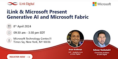 Microsoft Lunch Event - Generative AI and Microsoft Fabric primary image