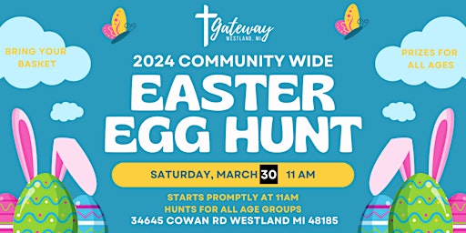 Imagem principal de 2024 Gateway's Community Easter Egg Hunt