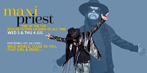 Maxi Priest | Reggae Fusion primary image