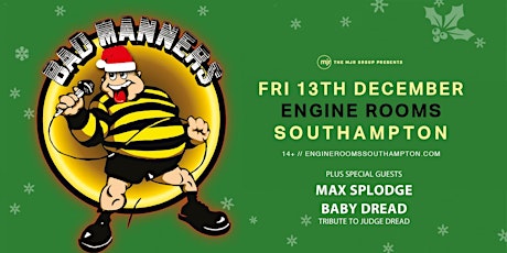 Bad Manners, Christmas Tour 2019! (Engine Rooms, Southampton) primary image