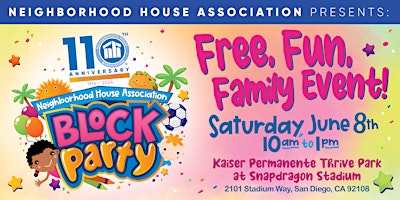 Imagem principal do evento Neighborhood House Association Block Party!