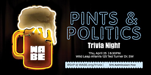 WABE Pints & Politics Trivia Night primary image