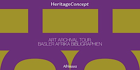Art  Archival Tour: Basler Afrika Bibliographien
